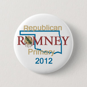 Romney OKLAHOMA Button