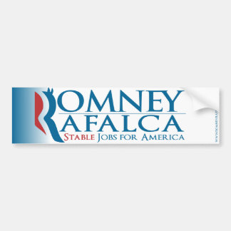 Romney Rafalca 2012 Bumpersticker Bumper Sticker