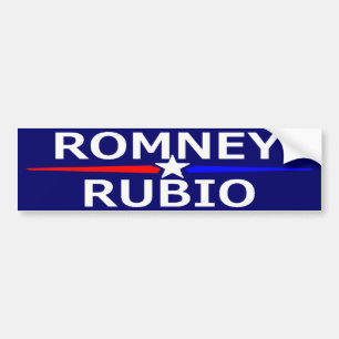 ROMNEY RUBIO Bumper Sticker