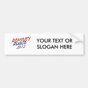ROMNEY RUBIO VP SCRIPT.png Bumper Sticker