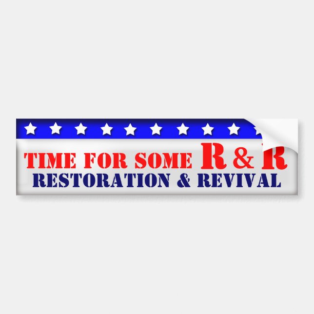 Romney  Ryab Bumper Sticker (Front)