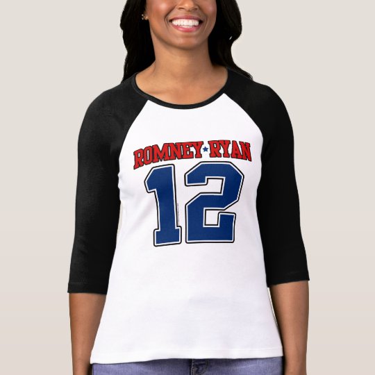 Romney/Ryan '12, Varsity Sport Design, Mitt Romney T-Shirt