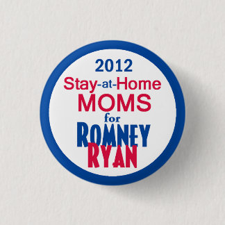 Romney Ryan 1 Inch Round Button