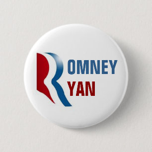Romney Ryan 2012 2 Inch Round Button