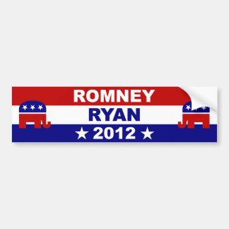 Romney Ryan 2012 Bumper Sticker
