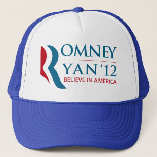 Romney / Ryan 2012 for US President and VP Trucker Hat
