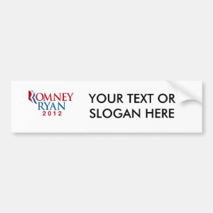 ROMNEY RYAN 2012 OFFICIAL VP.png Bumper Sticker