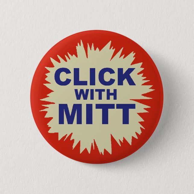 Romney Ryan 2 Inch Round Button (Front)