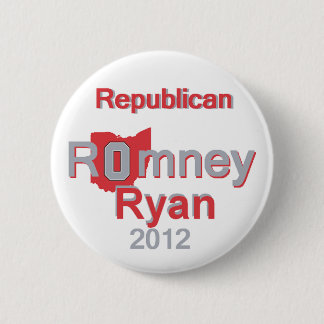 Romney Ryan 2 Inch Round Button