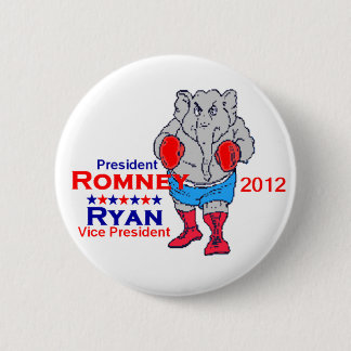 Romney Ryan 2 Inch Round Button