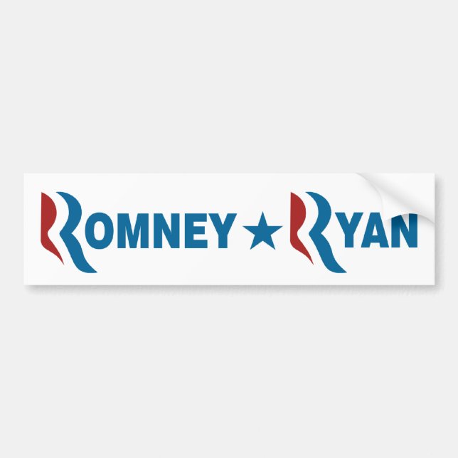 Romney - Ryan Bumper Sticker (Front)