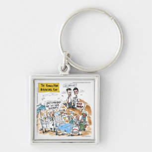 Romney/Ryan Health Care Funny Gifts & Tees Keychain