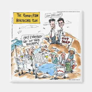 Romney/Ryan Health Care Funny Gifts & Tees Magnet