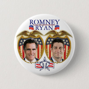 Romney Ryan Jugate 2 Inch Round Button
