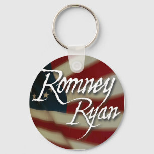 Romney Ryan, No Apologies Keychain