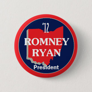 Romney Ryan OHIO 2 Inch Round Button