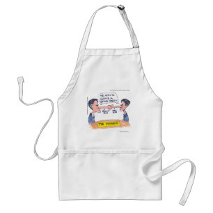 Romney Ryan Pinocchio Merger Funny Gifts & Tees Standard Apron