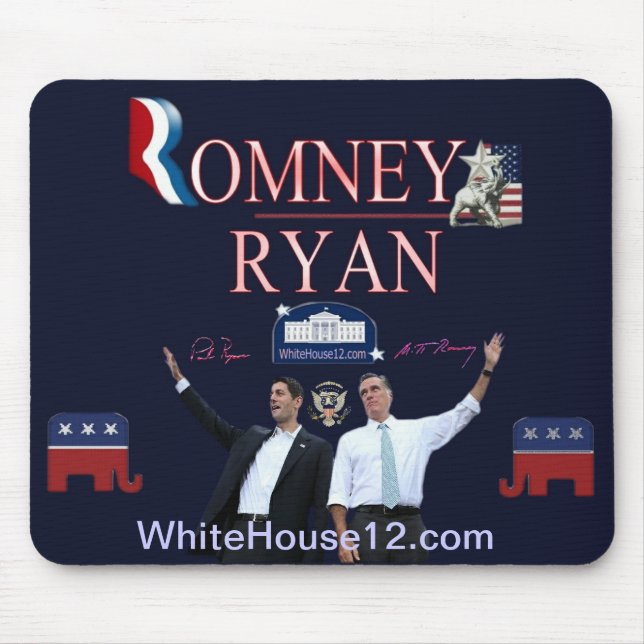 Romney-Ryan Signature Mouse Pad (Front)