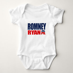 ROMNEY RYAN TICKET 2012.png Baby Bodysuit