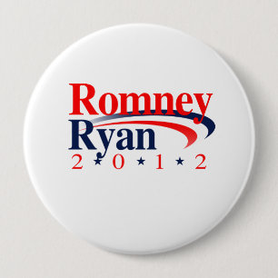 ROMNEY RYAN VP SWEEP.png 4 Inch Round Button