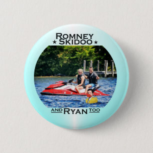 Romney Skidoo & Ryan, too 2 Inch Round Button