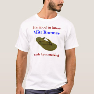 Romney Stands for Something T-Shirt