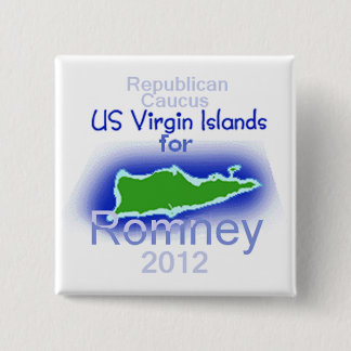 Romney VIRGIN ISLANDS Button