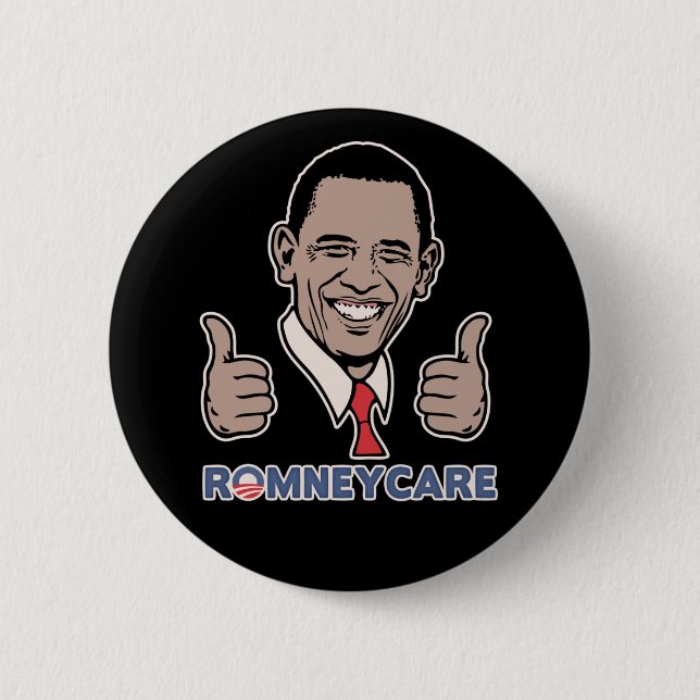 RomneyCare 2 Inch Round Button (Front)