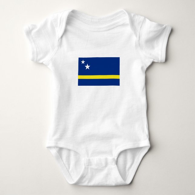Romper Curaçaose flag. (Front)