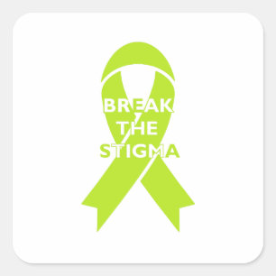 Rompre la stigmatisation - Sticker Carré