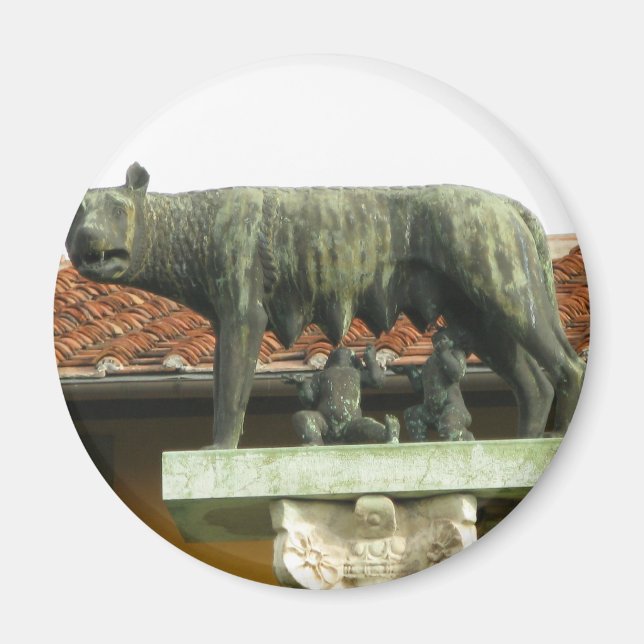 Romulus and Remus - Ancient Rome Magnet (Front)