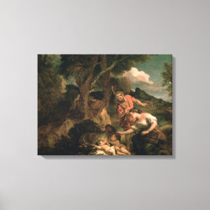 Romulus and Remus Canvas Print