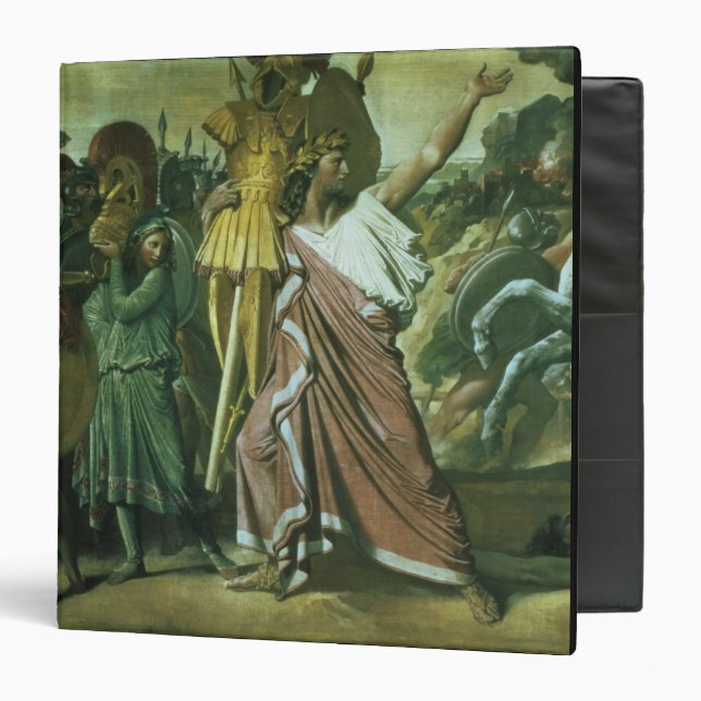 Romulus, conqueror of Acron, taking his booty to t Binder (Front/Inside)