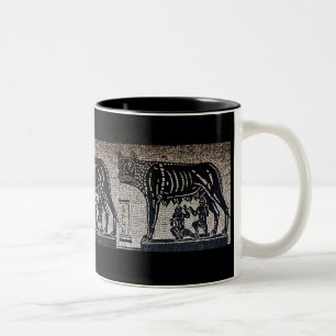 Romulus & Remus Two-Tone Coffee Mug