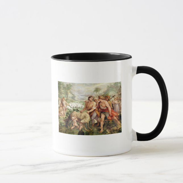 Romulus suckled by the she-wolf mug (Right)