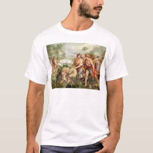 Romulus suckled by the she-wolf T-Shirt