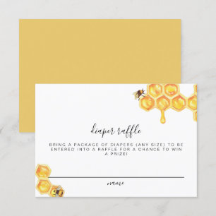 Romy - Honeypeb Bee Diaper Carte de billet
