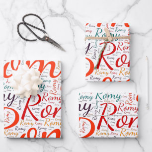 Romy Wrapping Paper Sheet