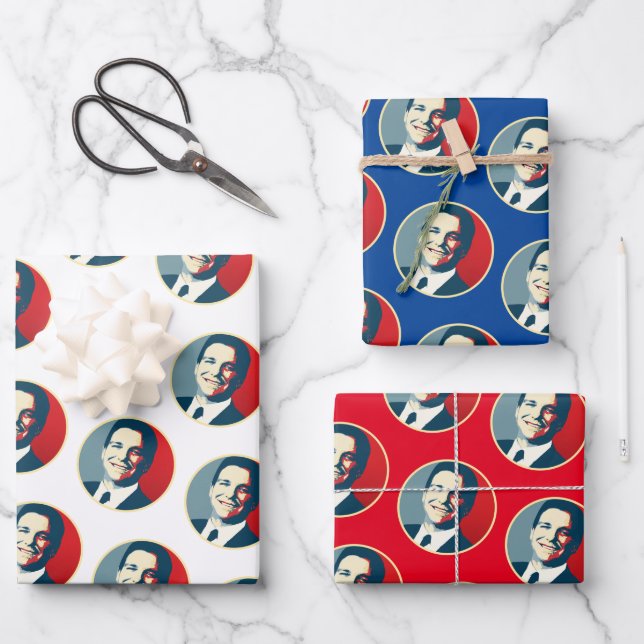 Ron DeSantis 2024 Wrapping Paper Sheets (Front)