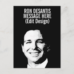 Ron Desantis Personalized Postcard