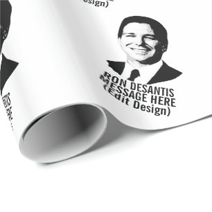 Ron Desantis Personalized Wrapping Paper