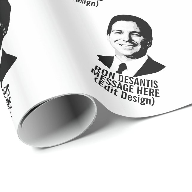 Ron Desantis Personalized Wrapping Paper (Roll Corner)