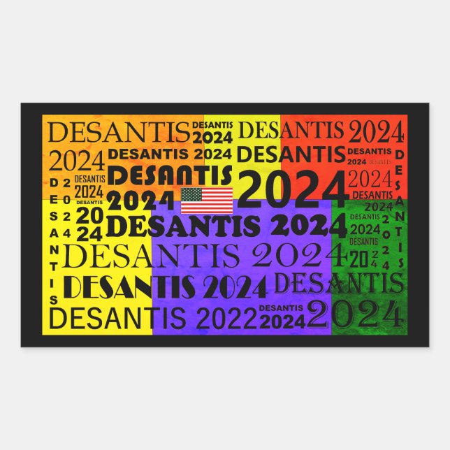 Ron DeSantis  Sticker (Front)