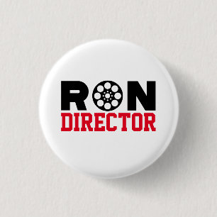 Ron Director 1 Inch Round Button