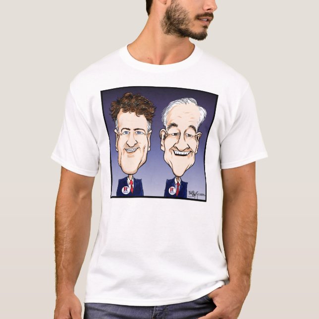 Ron et T-shirt w/b de Paul de couche-point (Devant)