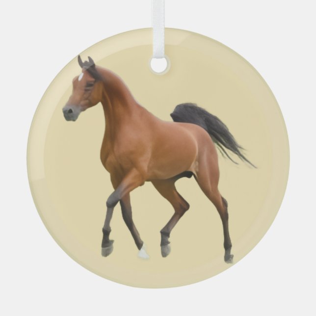 Ron Hevener Glass Ornament (Front)