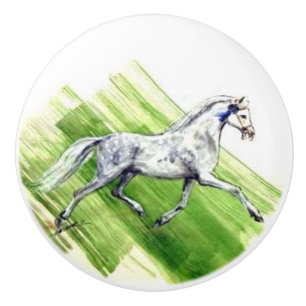Ron Hevener Pony Winner Ceramic Knob