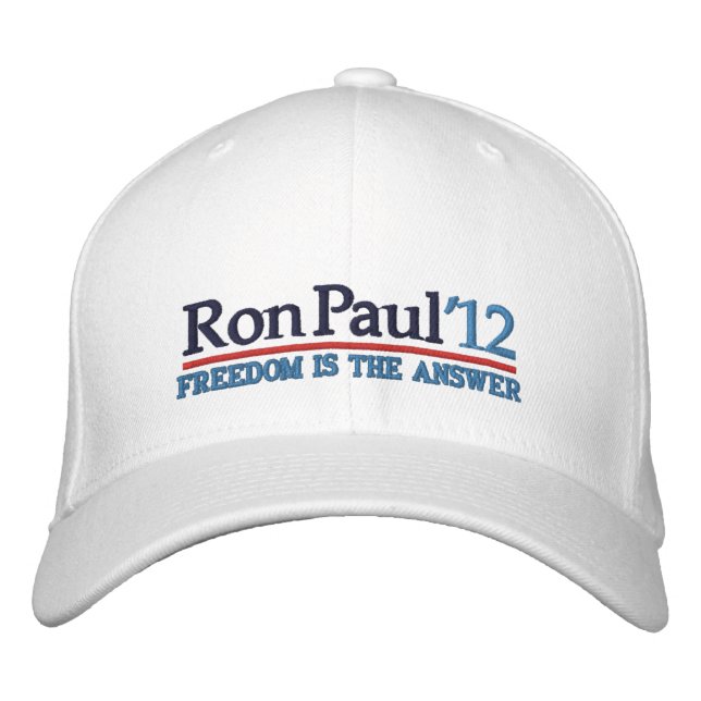 Ron Paul ’12 Campaign style Hat (Front)