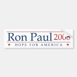 Ron Paul 2008 bumper sticker