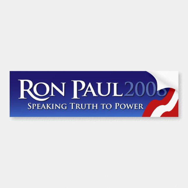 Ron Paul 2008 Bumper Sticker (Front)